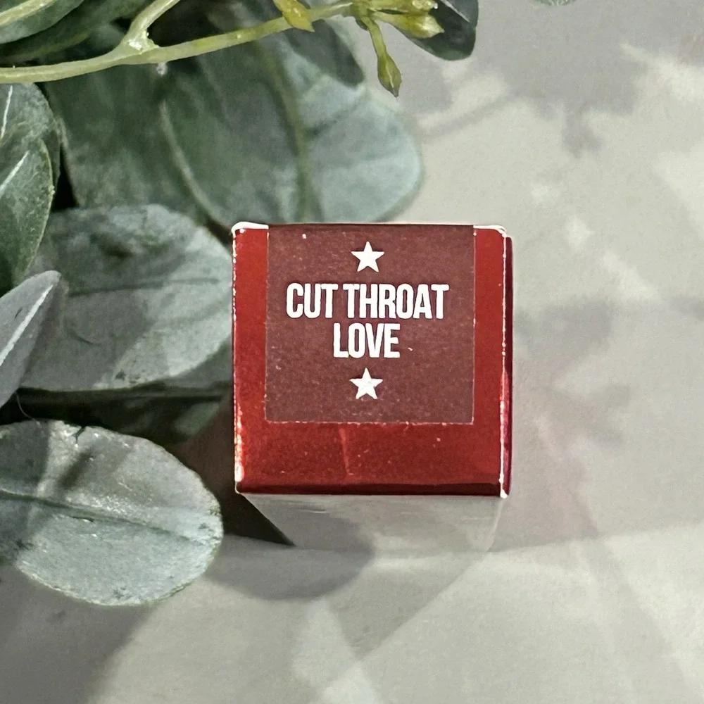Jeffree Star Cosmetics Velour Liquid Lipstick Cut‎ Throat Love Lip Makeup BNIB